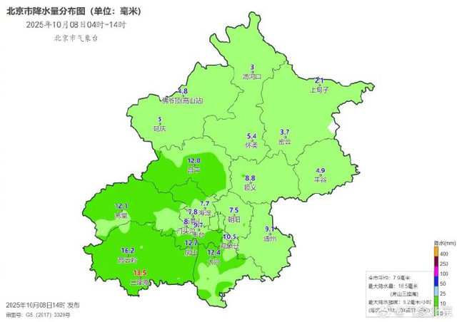 今明两天，华北等地将经历10月上旬少见的冷！京津冀可能有大到暴雨，何时雨停？