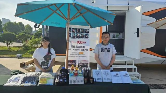 金沙滩啤酒城里的青岛西海岸文旅特色展区，吸睛无数！
