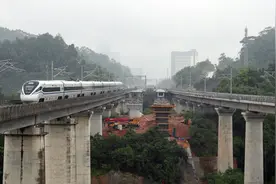 深江铁路深圳段建设全面提速图片