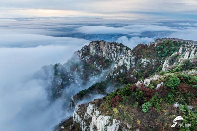 组图丨泰山冬境：一笔云烟 万种雄浑