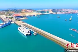 福建平潭各界热盼对台海上客运直航早日复航图片