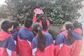 怀宁县凉亭乡中心学校：“植”此青绿 畅享春光图片