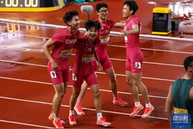 世界田联接力赛｜中国队男子4X400米直通世锦赛图片