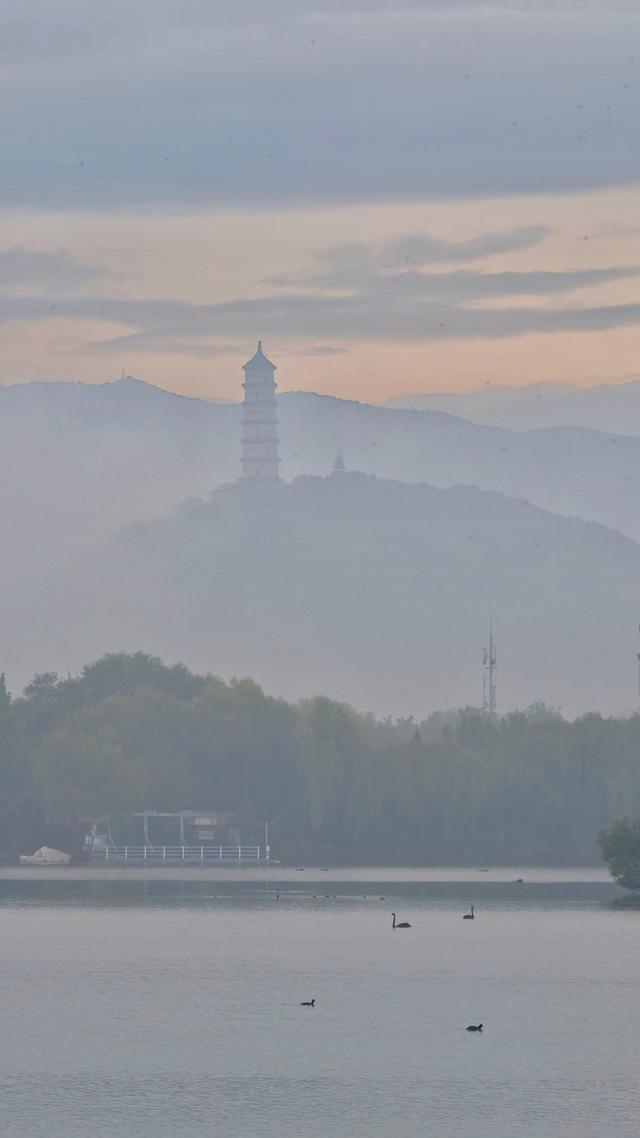 轻雾模式下的颐和园，解锁园林别样风韵