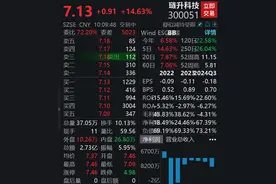 拟购买兴储世纪69.71%股份，琏升科技涨超14%图片