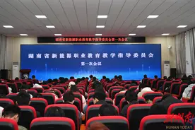湖南省新能源职业教育教学指导委员会第一次会议在湖南理工职院召开图片