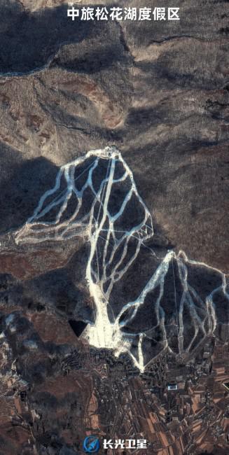 “吉林一号”卫星新闻｜60万米高空俯瞰吉林八大滑雪胜地 开启冬日狂欢模式