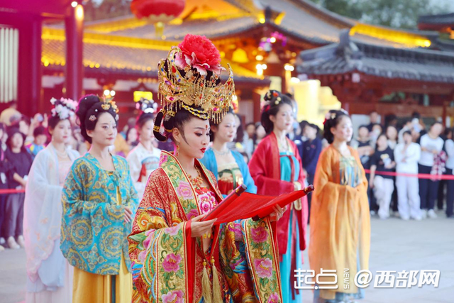 文化中国行丨盛唐气象“活”起来 华清宫“国潮”庆典引领文旅新体验