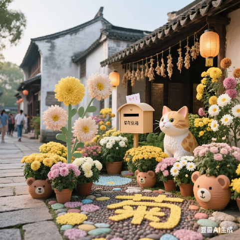 “我在宝华山组了个泡山菊”