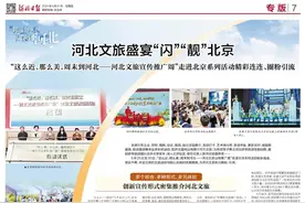 河北文旅盛宴“闪”“靓”北京图片