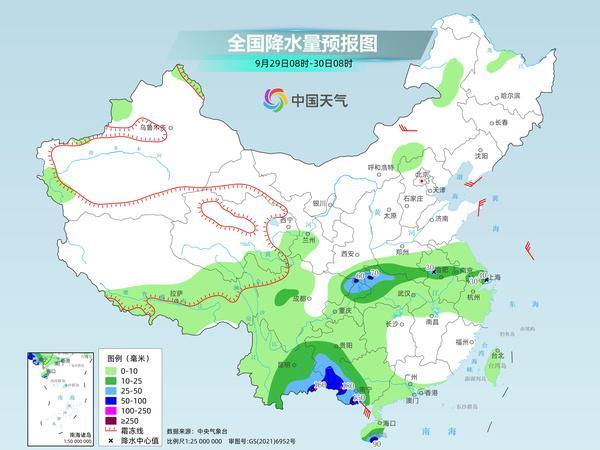 广西云南等地仍有台风雨