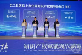 紧扣“33618”现代制造业集群 重庆新添知识产权金融服务平台图片