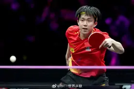 张本智和：现在的自己和王楚钦打有点难，希望下次能多扛几板图片
