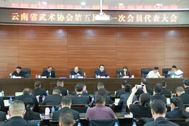 省武术协会召开第五届第一次会员代表大会行稳致远让云南武术焕发时代风采图片