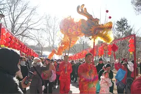 舞龙、猜灯谜、做花灯，玉渊潭公园民俗体验共迎元宵佳节图片