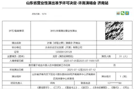 许嵩2025“呼吸之野”演唱会济南站获批！图片