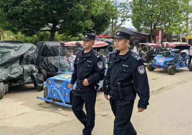 节日我在岗丨快来江川打卡“景中警”