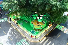 超有Fun！福田区首个城中村儿童友好乐园正式开园图片