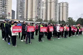 速来围观！惠水老年门球邀请赛激情开赛图片