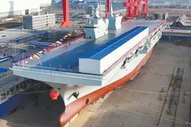 被称“无人机航母”，中国海军获“新海上战力”，外媒关注四川舰带来新突破图片