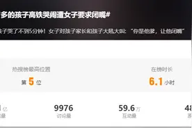 一岁多孩子高铁上哭闹，女子怒斥家长：让他闭嘴！网友：这么苛刻？图片