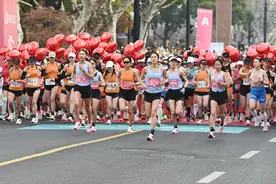 现场｜走进上海女子半马赛场，才能体会到她的魅力有多大图片