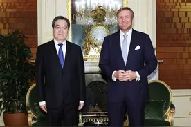 丁薛祥访问荷兰图片