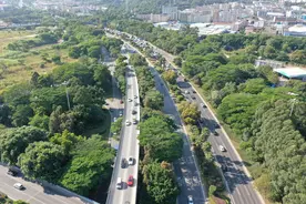 市民投诉大货车占用快车道，东莞交警部门：依法严格查处！三年来……图片