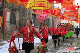 来长治上党区荫城古镇“沉浸式”体验年味吧！图片