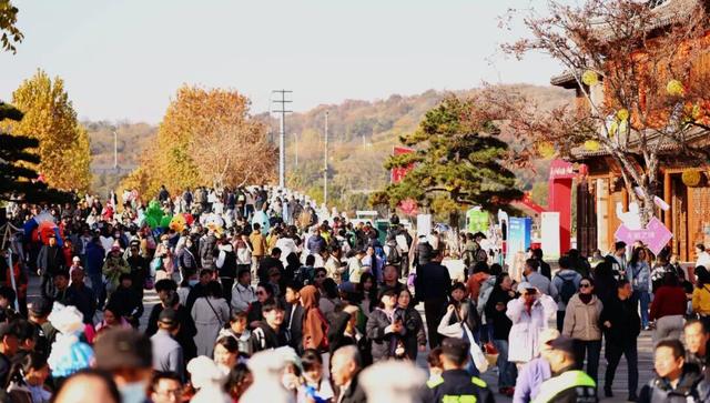 此时此刻，最美的栖霞山！