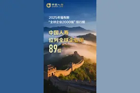连续22年上榜！中国人寿进入福布斯“全球企业2000强”榜单前百强图片