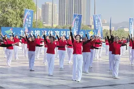 2023兰州市全民健身运动会启动图片