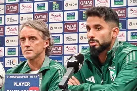 沙特主帅曼奇尼谈对阵国足：中国队是一支优秀的队伍，我们会努力取得进球与领先图片