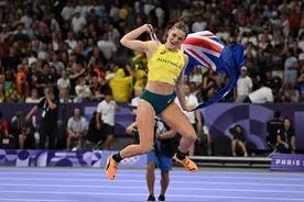 巴黎奥运会丨田径——女子撑杆跳高赛况(9)图片