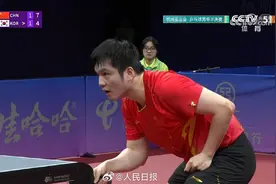 樊振东战胜韩国选手张禹珍 晋级男单决赛图片