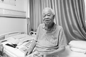 97岁老人的长寿秘诀：从不让大脑闲下来图片