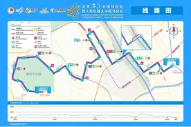 本周日北京亦庄人形机器人半马开跑，这些道路将临时交通管制图片