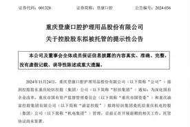 登康口腔、上海三毛大股东被托管！重庆国资究竟有何大动作？图片
