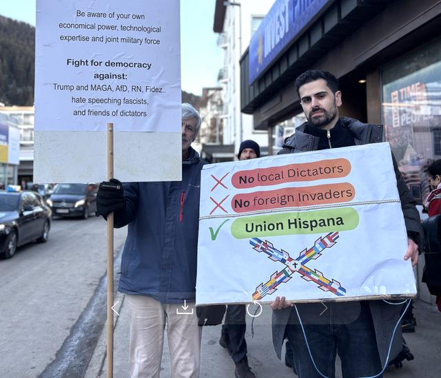 【现场】特朗普笼罩下的达沃斯