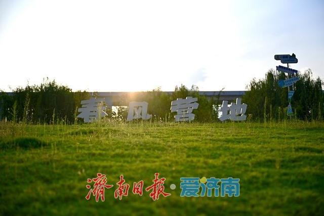 一年四季 泉在济南丨家门口的“绿色会客厅”：春风公园点亮西城居民生活​