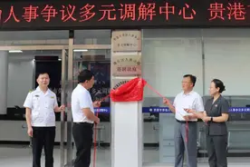 广西内河首家船员劳动劳务纠纷多元调解工作站揭牌图片