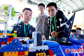 陇拍客|张掖青少年人工智能和机器人竞赛火热开赛图片