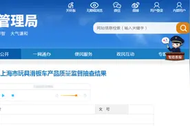 2024年上海市玩具滑板车产品质量监督抽查结果公布图片