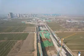 济南首次！两处地下立交亮相黄河大道二期工程图片