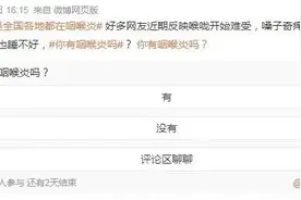 全国都在咽喉炎？网友：办公室里咳嗽声不断！该咋治？图片