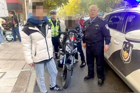 淄博桓台交警严查电摩交通违法行为图片