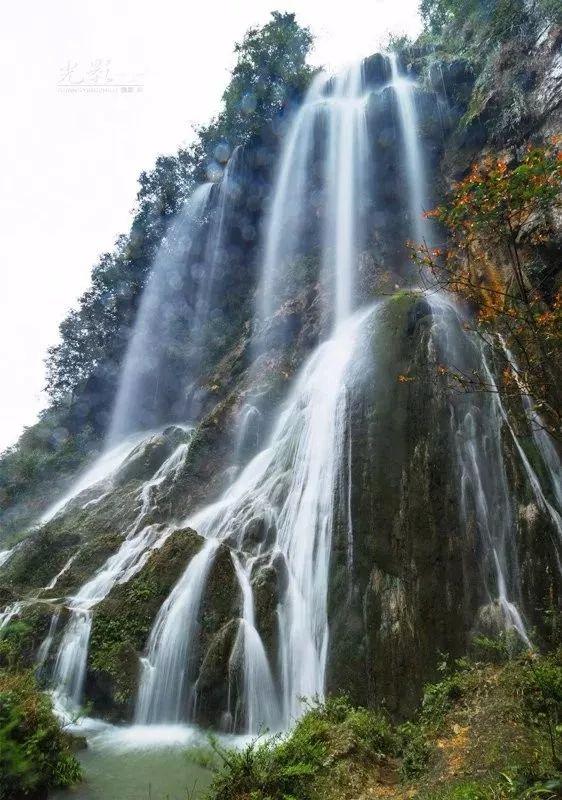 【秋游绥阳】双门峡：秋雨润峡景更幽