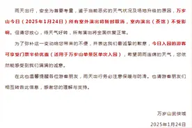 开封万岁山武侠城外演今日取消，门票半价！图片