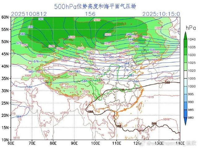 北方冷出11月的水平