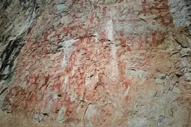 广西宁明：花山岩画见证千年骆越文化图片